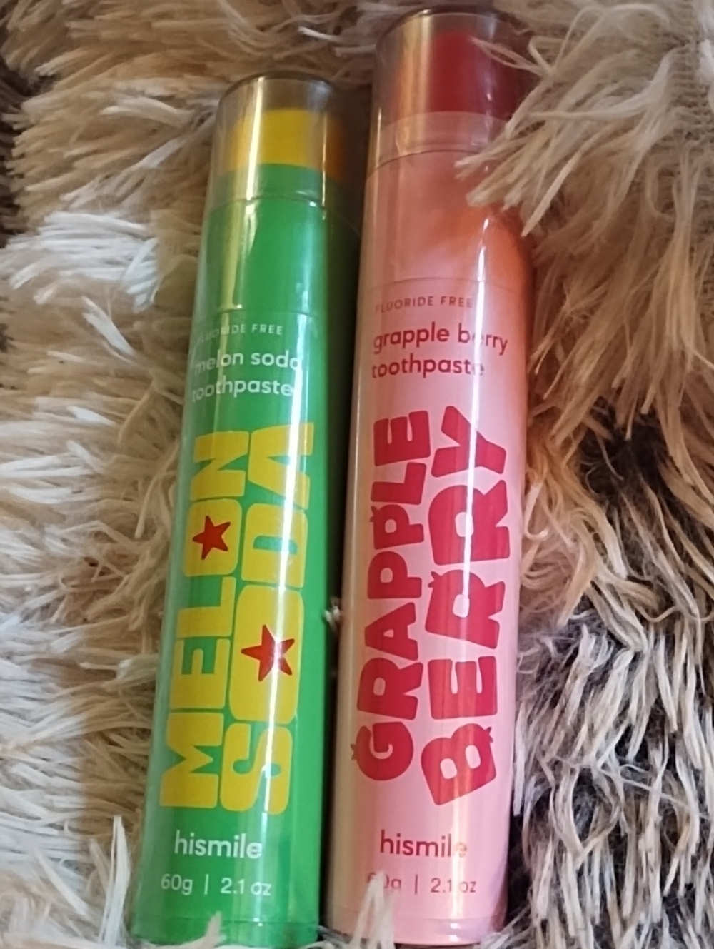 Grapple Berry & Melon Soda Toothpaste Duo - Hismile Limited Edition